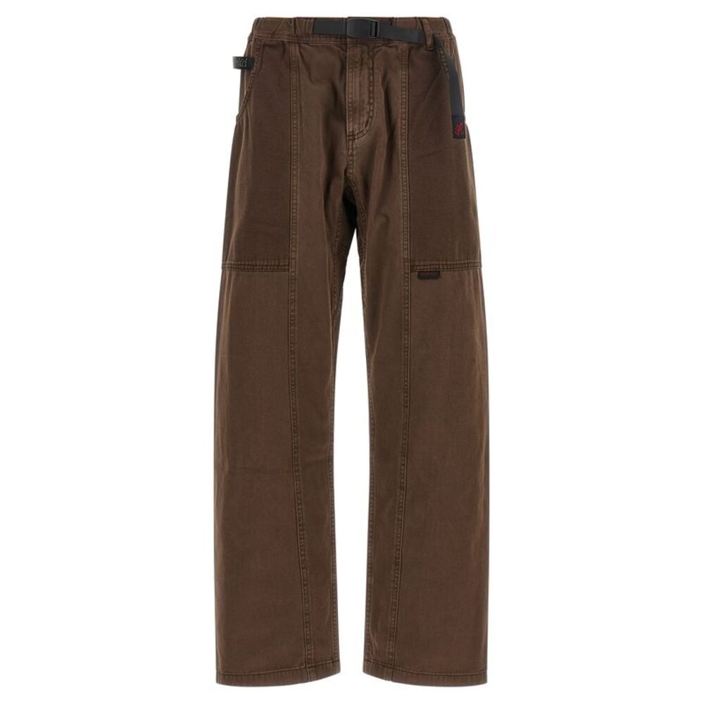 Gramicci Brown Cotton Casual Men's Pants